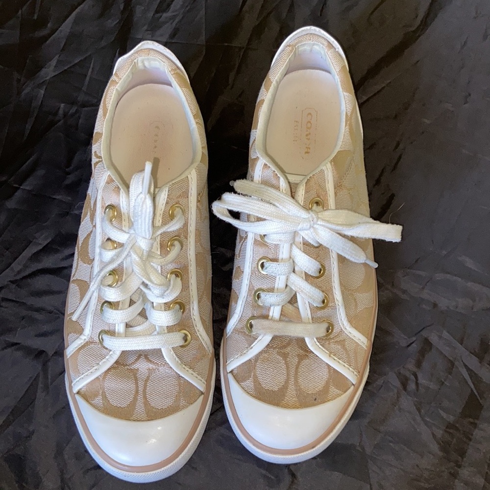 Coach flat sneakers